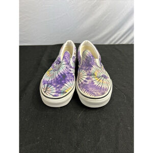 VANS New Age Purple Tie Dye Slip On Low Top Shoes Women’s 10.5 Men’s 9